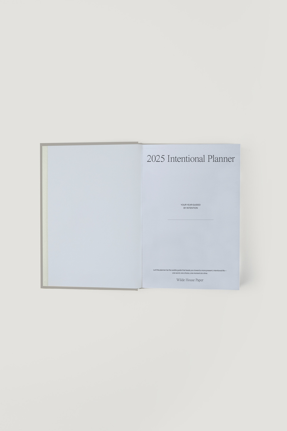 2025 Intentional Planner