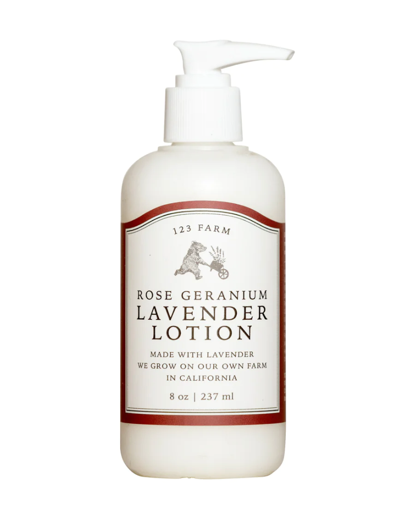 123 Farm Geranium Rose Lotion