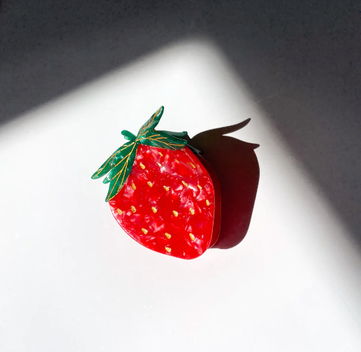 Strawberry Claw Clip