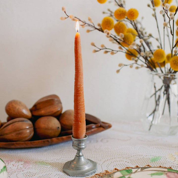 Carrot Taper Candle (Set of 2)