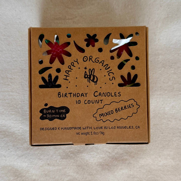 Mixed Berry B-day Candle