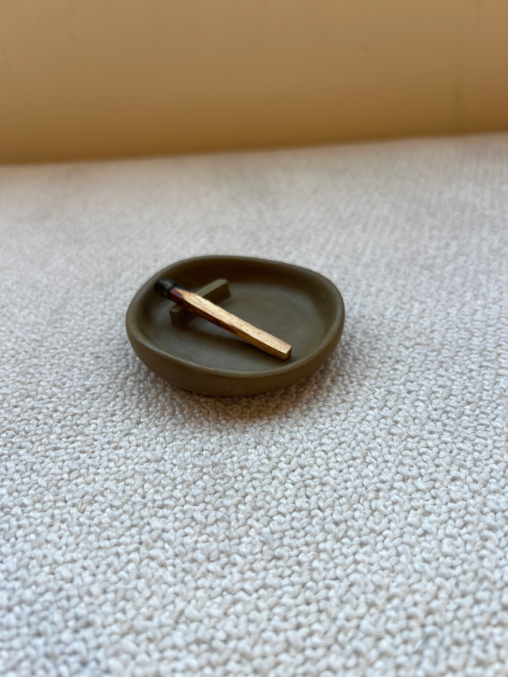 Mia Palo Santo Holder - Olive