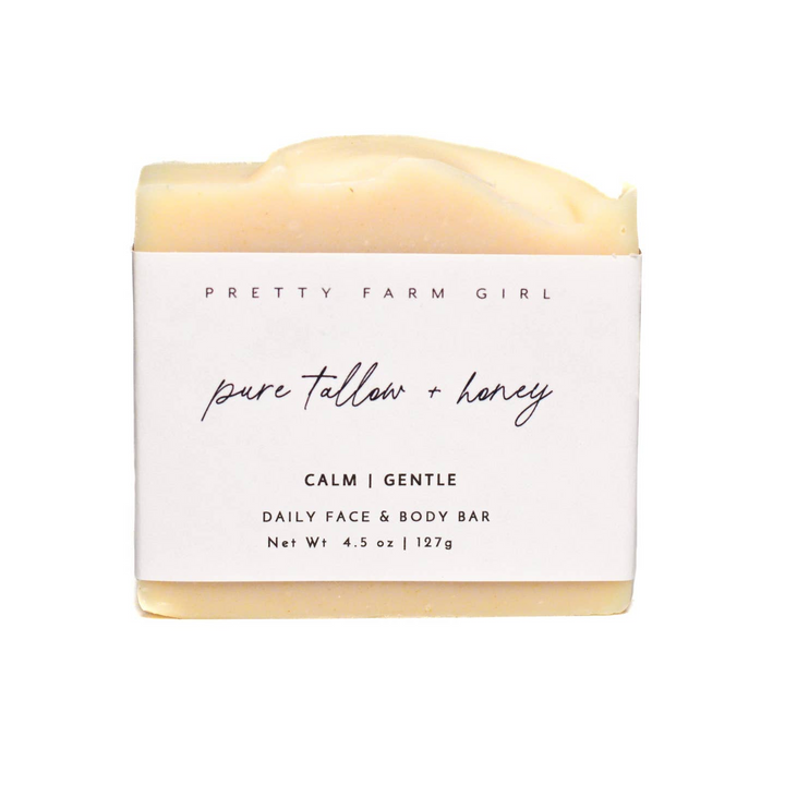 Tallow + Honey Soap Bar