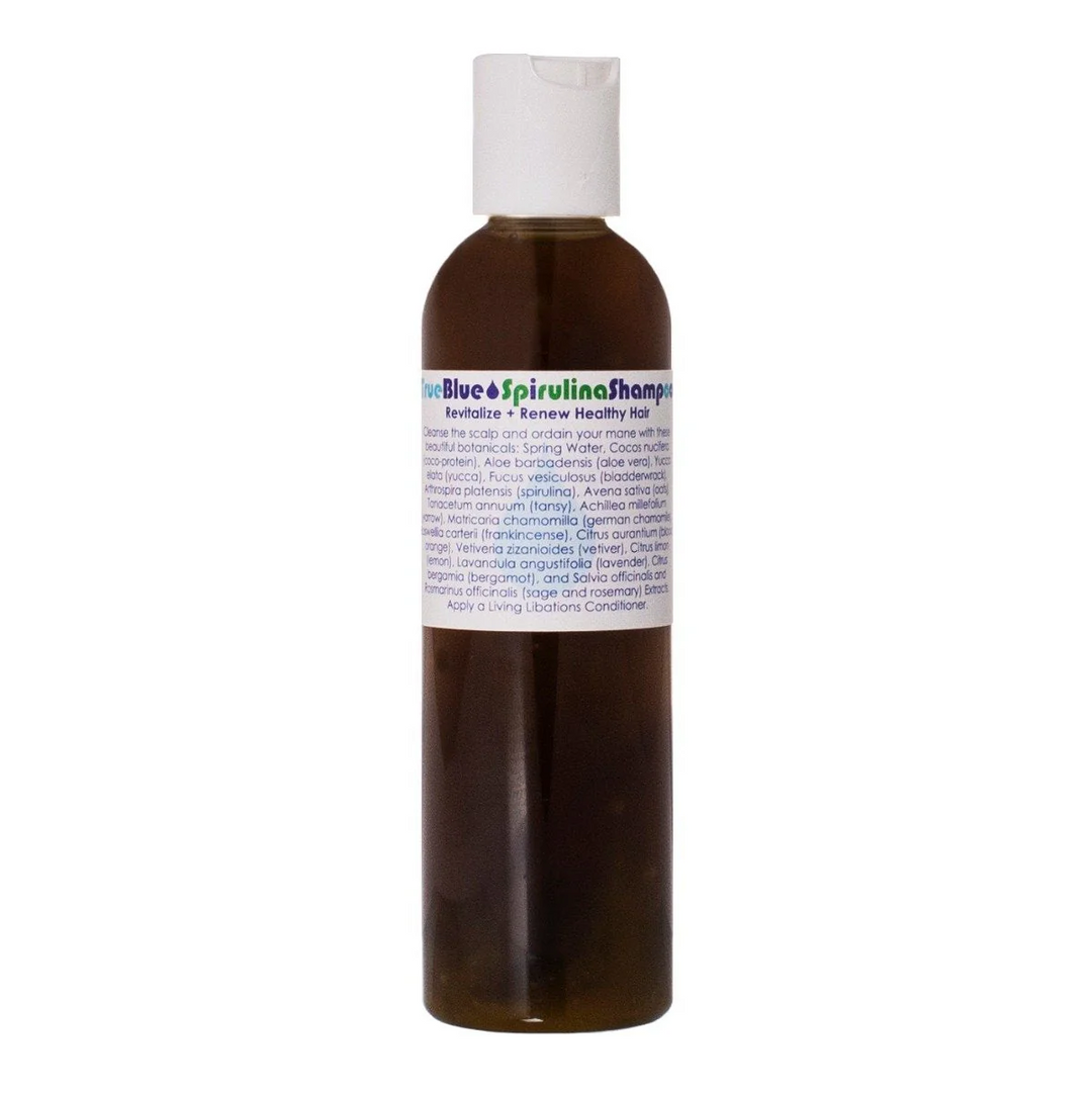 Living Libations True Blue Spirulina Shampoo