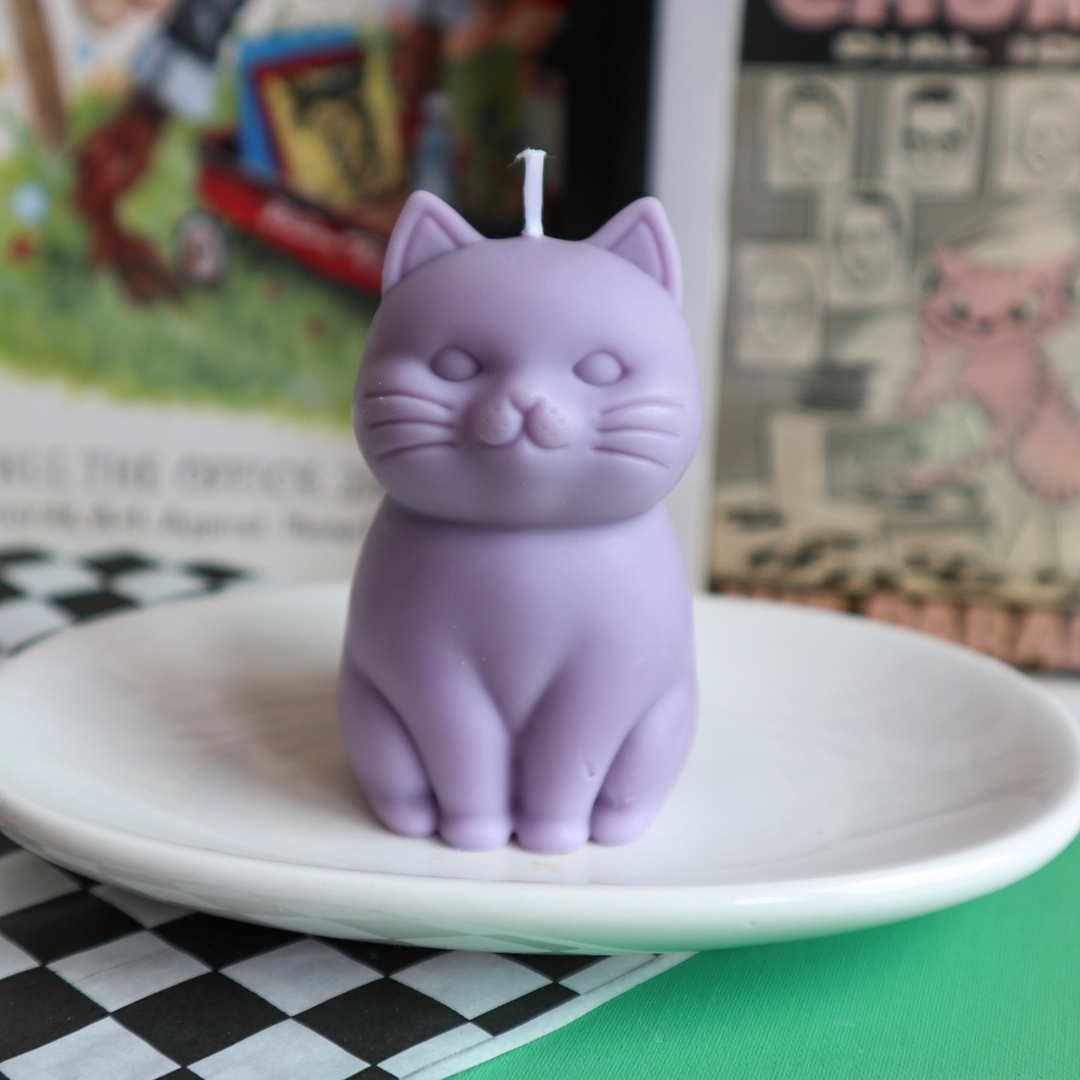 Cute Cat Candle