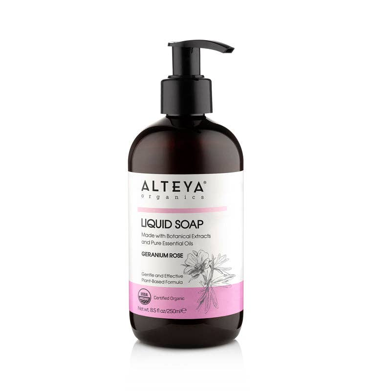 Alteya Geranium Rose Liquid Soap