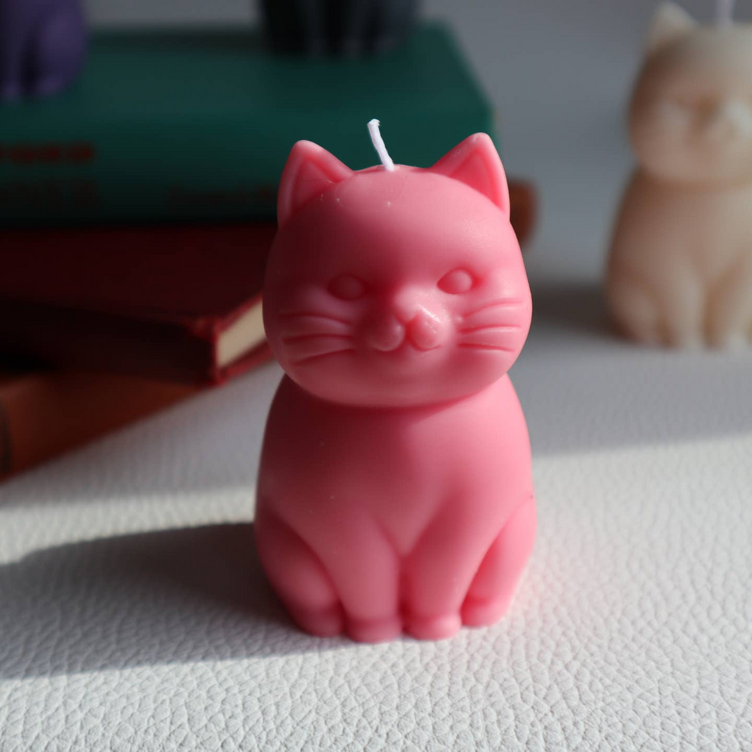 Cute Cat Candle