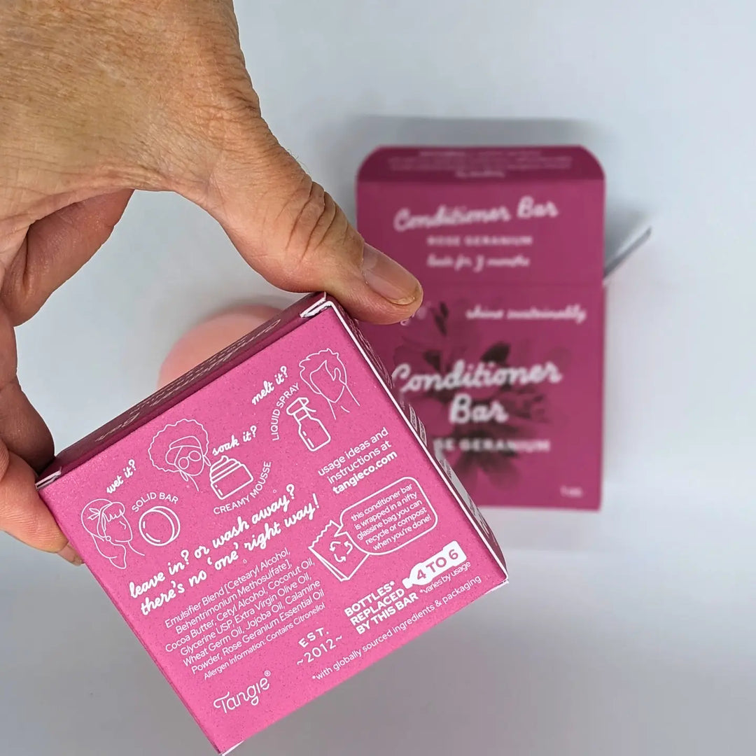 Rose Geranium Conditioner Bar