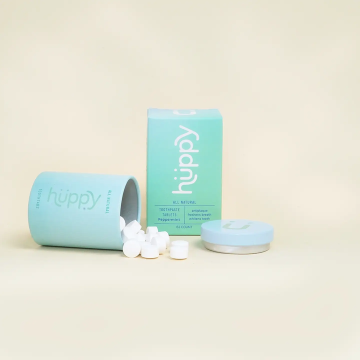 Huppy Toothpaste Tabs with Case