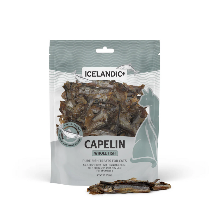 Capelin Whole Fist Cat Treat