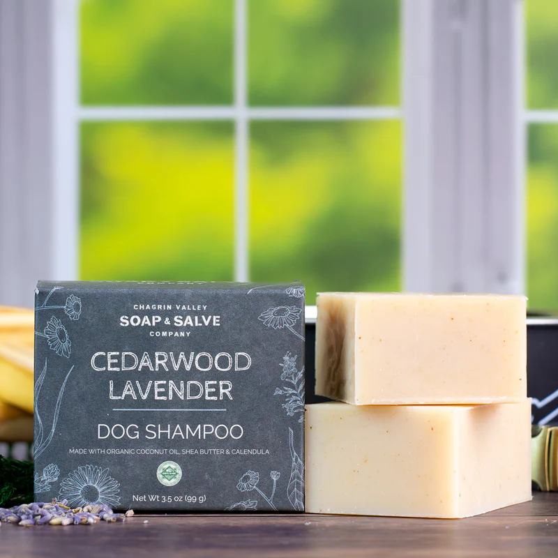 Dog Shampoo Bar - Cedarwood Lavender