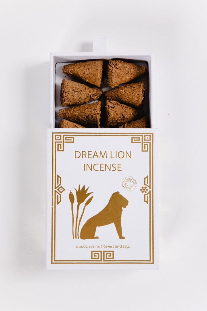 Dream Lion Cone Incense Nine Treasures