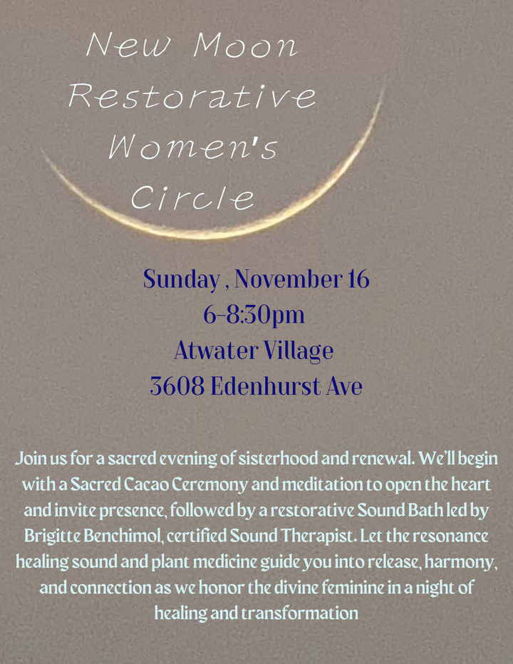 New Moon Restorative Women’s Circle