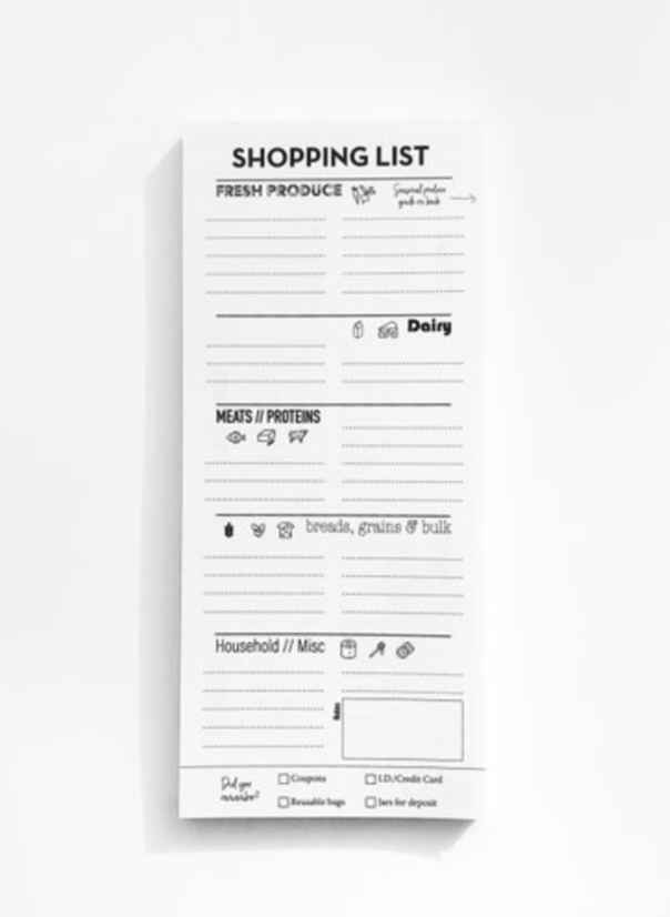 Shopping List