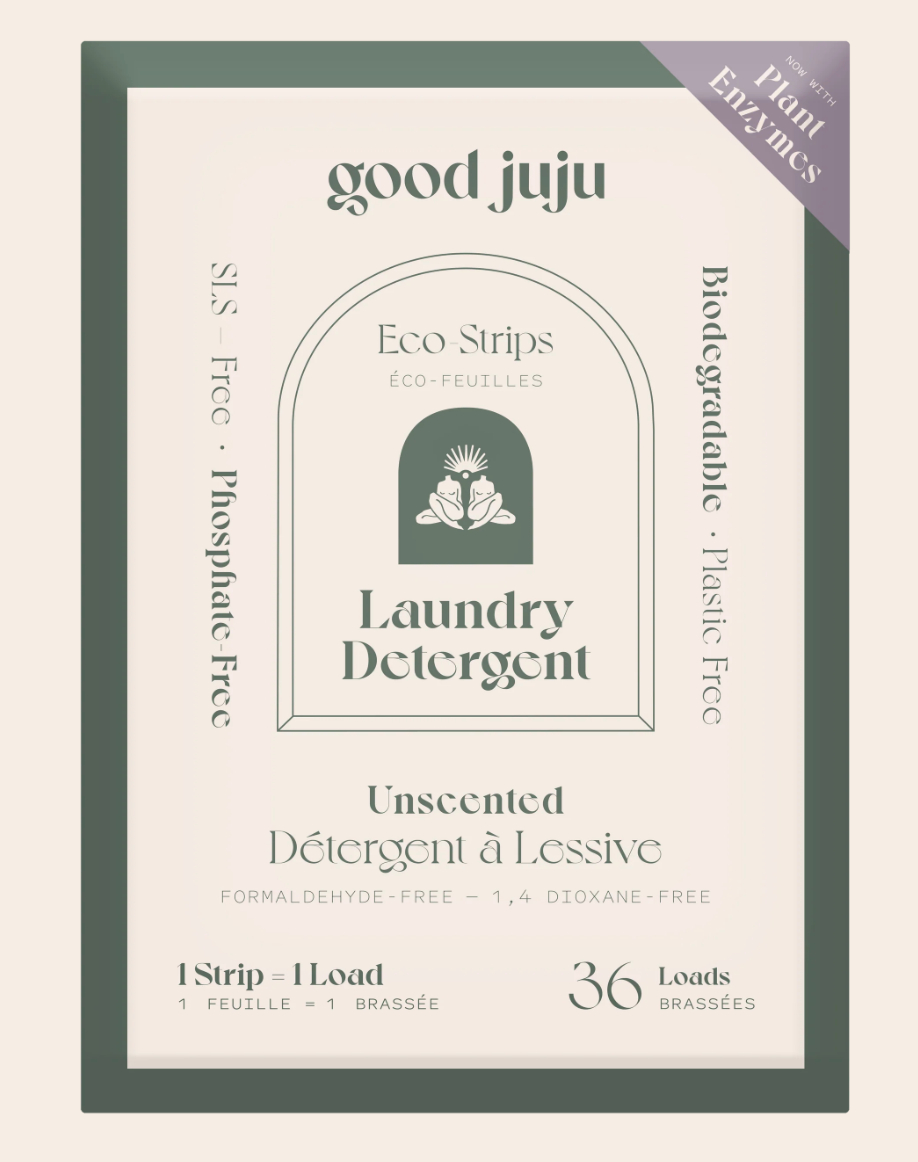 Good Juju Laundry Detergent Strips