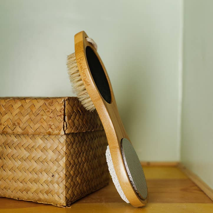 Bamboo Pedicure Brush/Tool