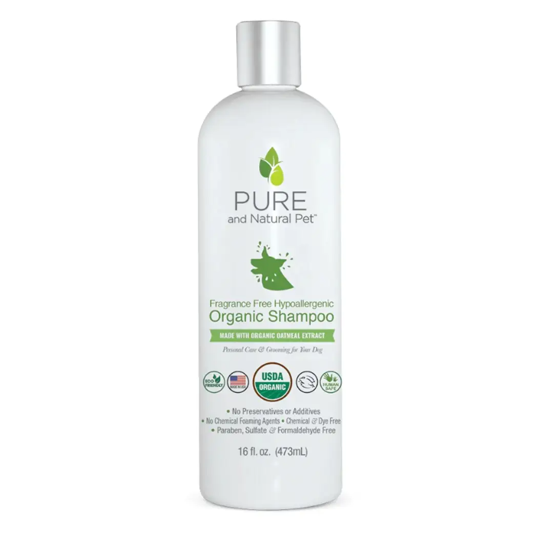 Fragrance Free Hypoallergenic Organic Shampoo