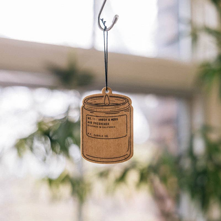 Car Air Freshener - Amber & Moss