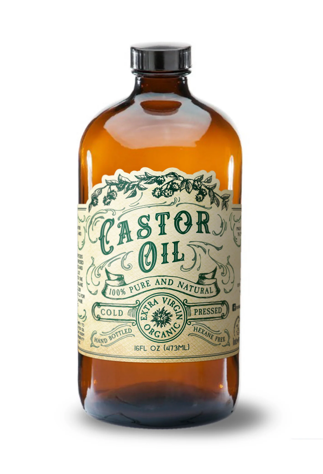 Cold Pressed Organic Castor Oil