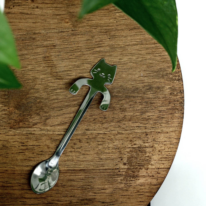 Resting Cat Tea Spoon