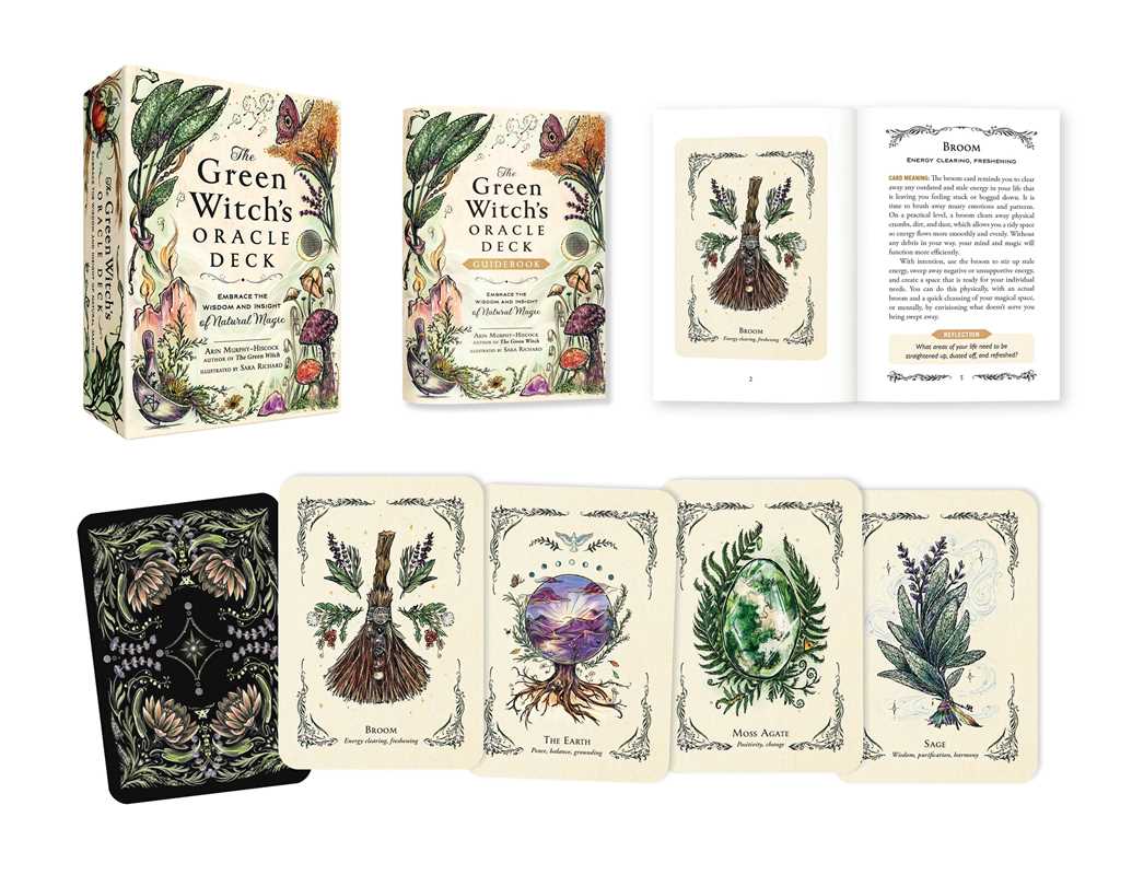 Green Witch's Oracle Deck with cards and box on a white background

The power of The Green Witch meets the magic of oracle cards with these 50 green witchcraft-inspired oracle cards to guide you with the wisdom and insight from natural magic.

Available at Luca Essentials in Los Angeles.