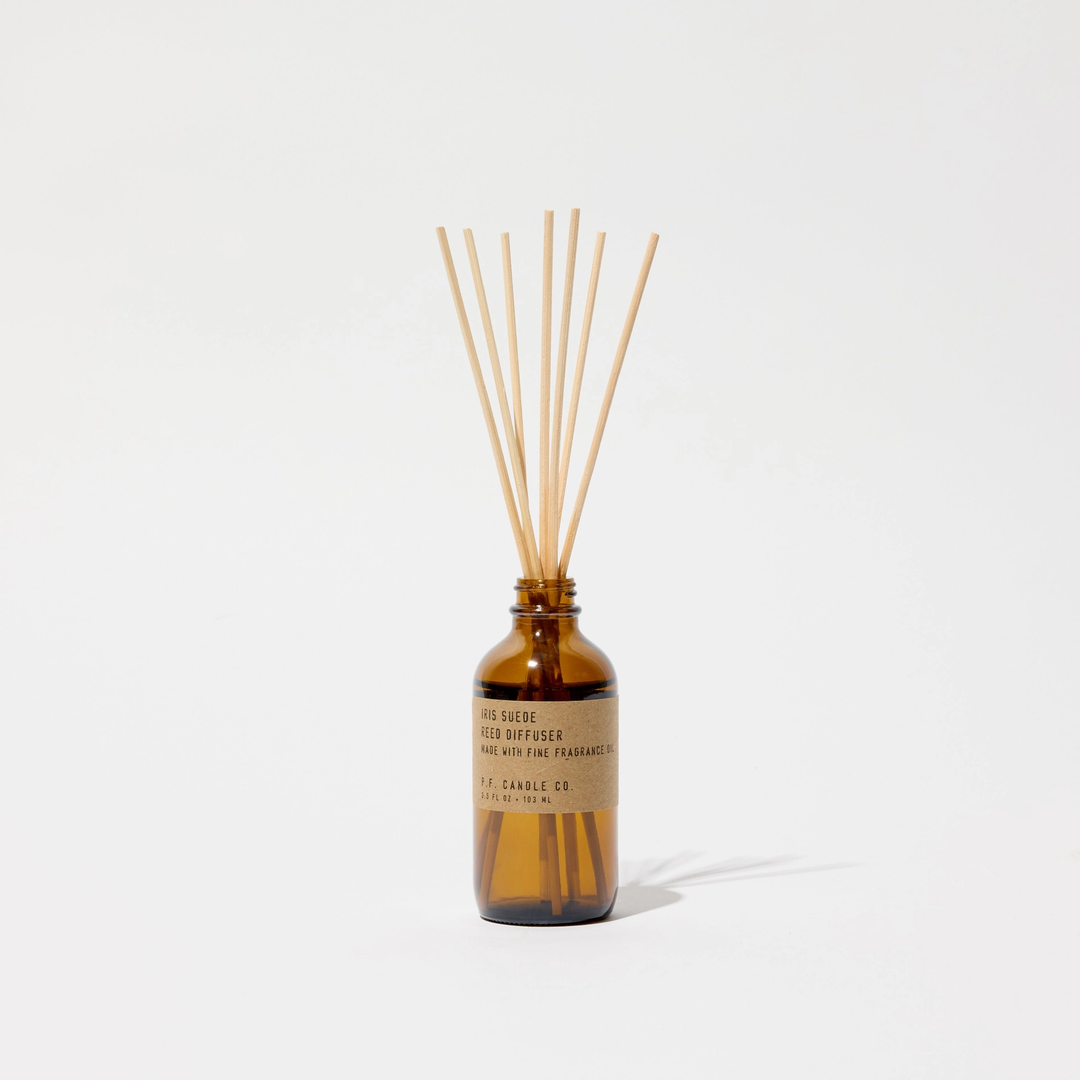 P.F. Candle Co. Iris Suede Reed Diffuser