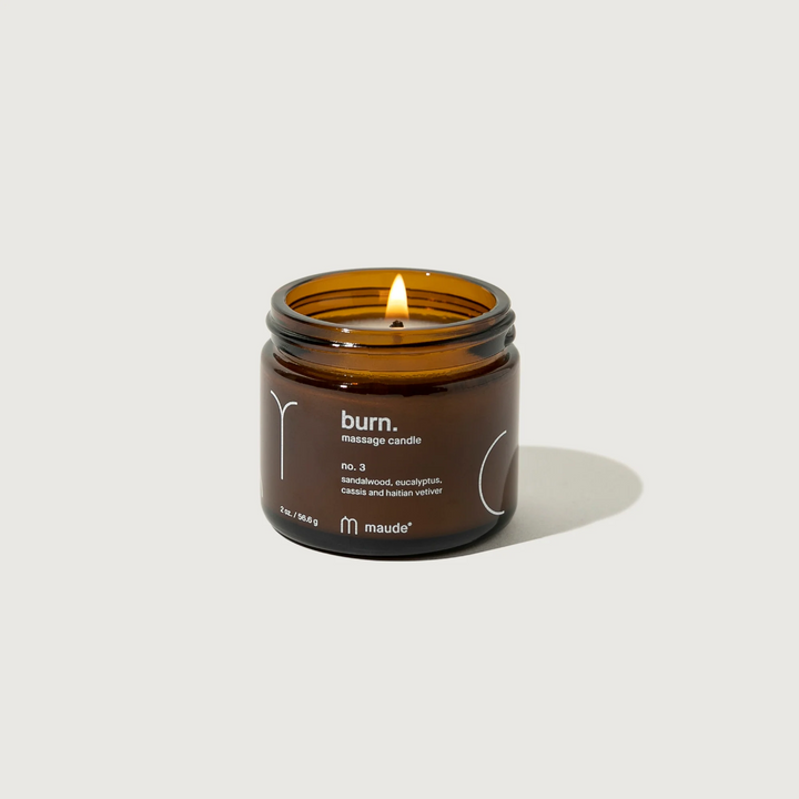 Burn Massage Candle