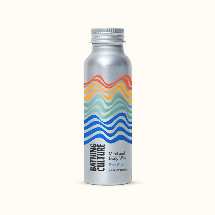 Silver bottle with colorful wave design on a white background

Formulated with powerful plant ingredients like aloe, shea butter, and olive oil to gently cleanse while keeping skin hydrated and soft. Scented with 100% natural essential oils, this all-purpose wash is designed to transport your shower to California wild lands.

Available at Luca Essentials in Los Angeles. 
