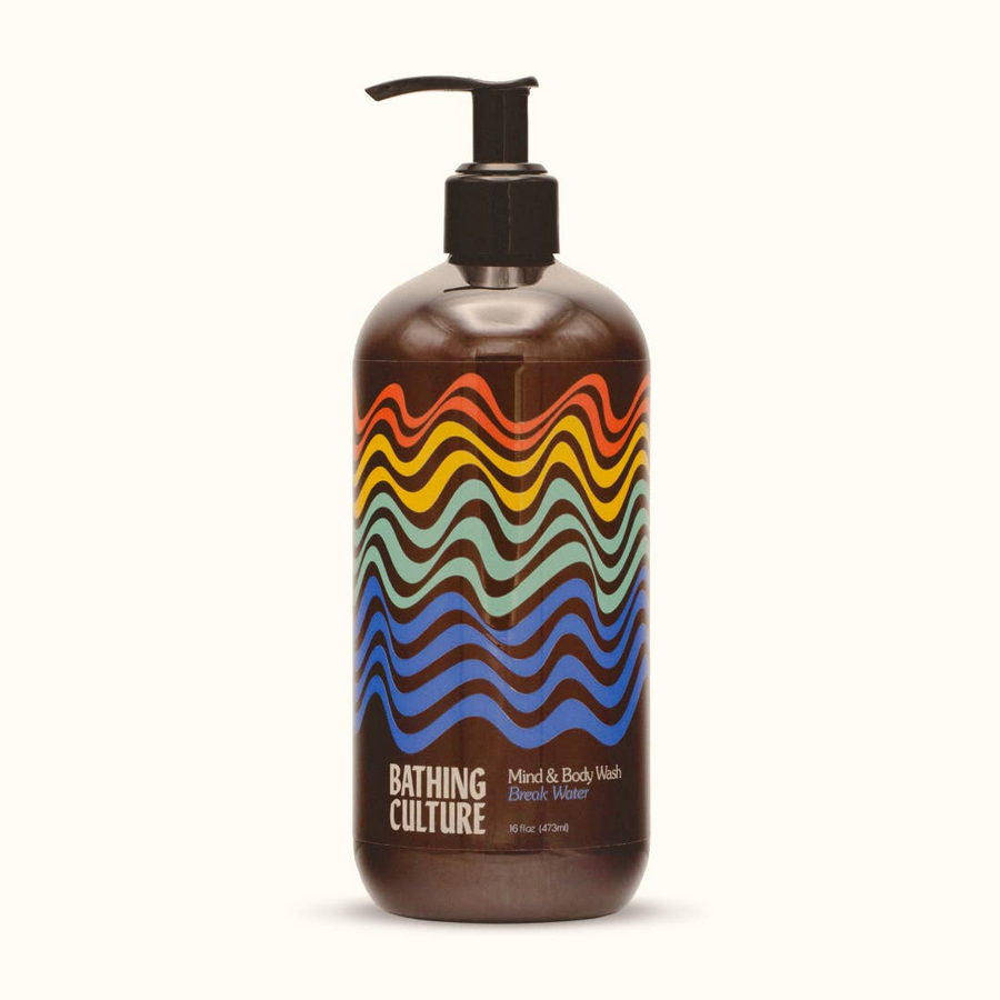 Bathing Culture bottle with colorful wave design on a white background

Formulated with powerful plant ingredients like aloe, shea butter, and olive oil to gently cleanse while keeping skin hydrated and soft. Scented with 100% natural essential oils, this all-purpose wash is designed to transport your shower to California wild lands.

Available at Luca Essentials in Los Angeles. 
