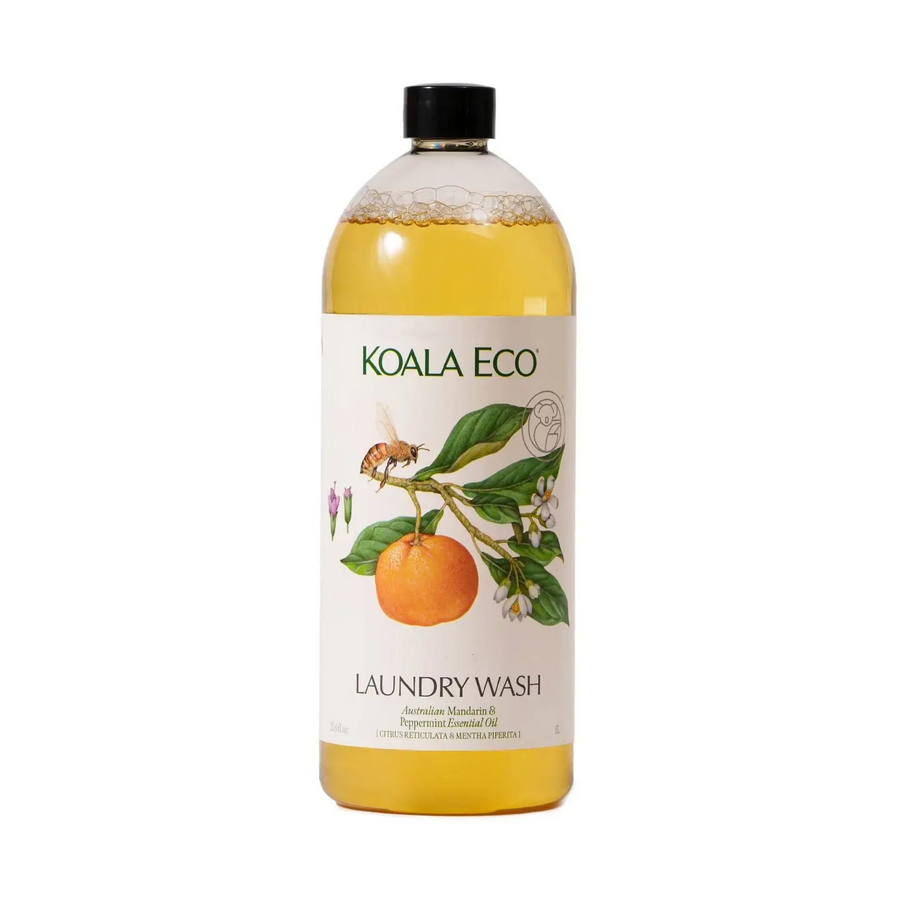 Bottle of Koala Eco laundry wash on a white background

Mandarin & Peppermint Laundry Wash combines two of nature’s powerful ingredients in one aromatic formula, effortlessly delivering a thorough and effective wash.

Available at Luca Essentials in Los Angeles.
