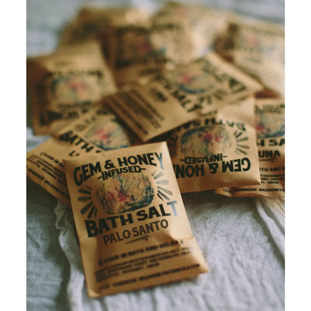 Gem & Honey Infused Salt Soak and Scrub