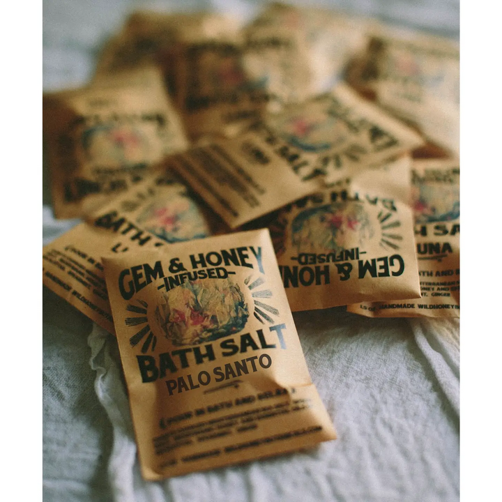 Gem & Honey Infused Salt Soak and Scrub