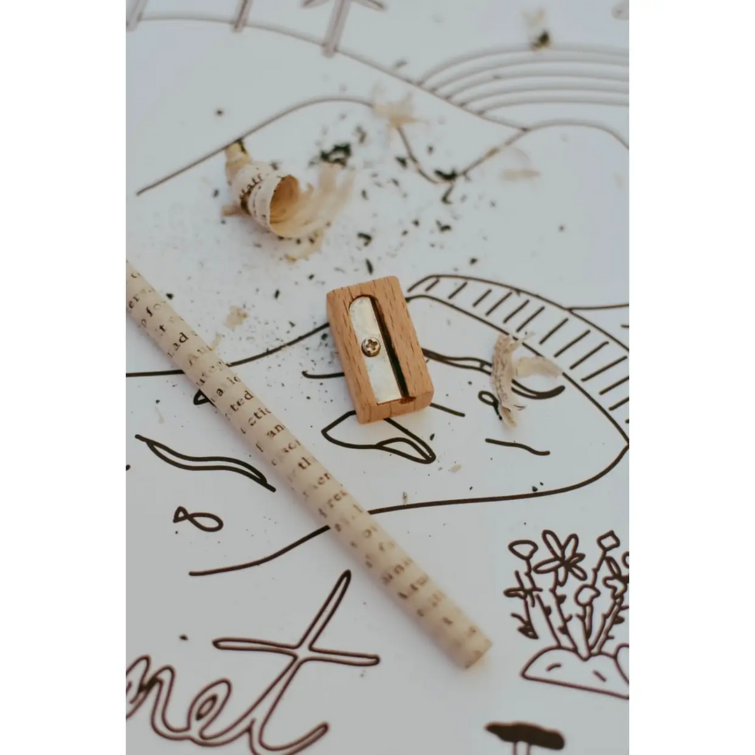 Beechwood Pencil Sharpener