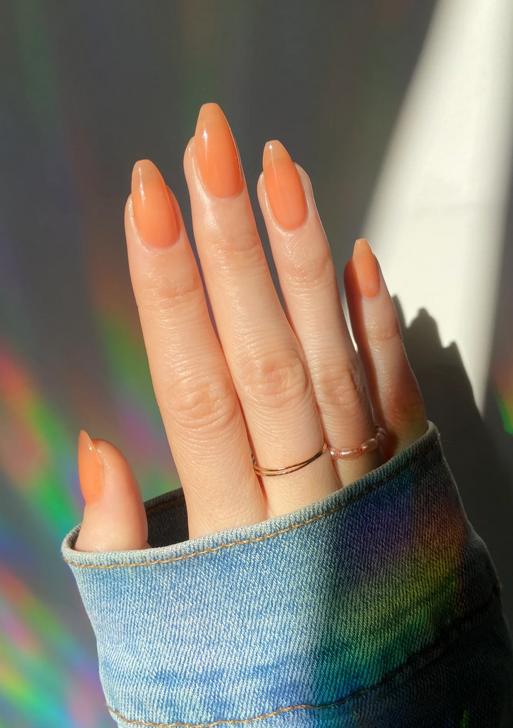 Death Valley Nails - Pink Rhodonite: Mt. Antero, CO (Dust to Dust)