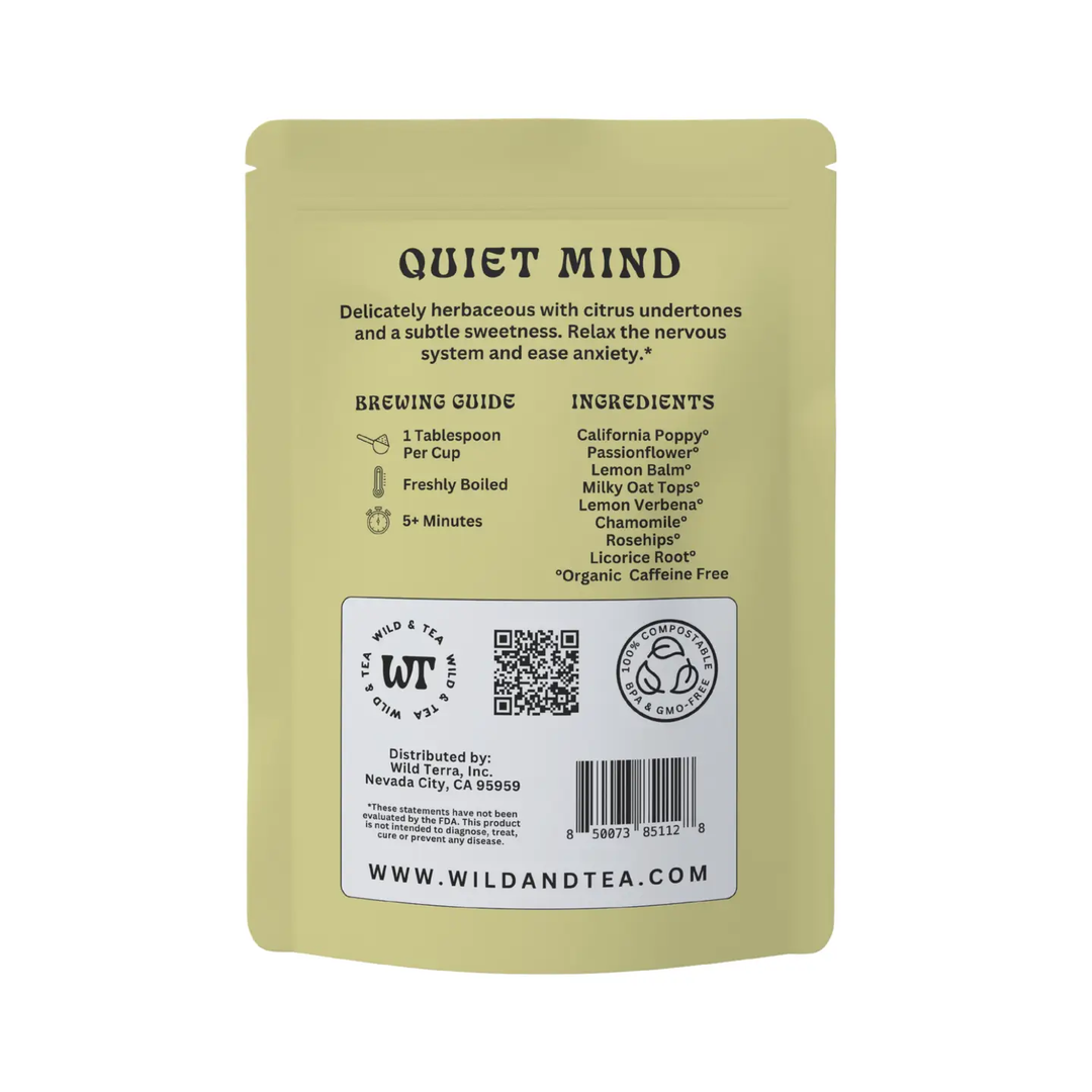 Quiet Mind Herbal Tea - 2oz