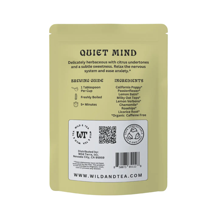Quiet Mind Herbal Tea - 2oz