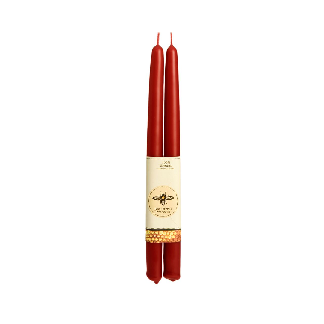 Big Dipper Beeswax Taper Candles 12"