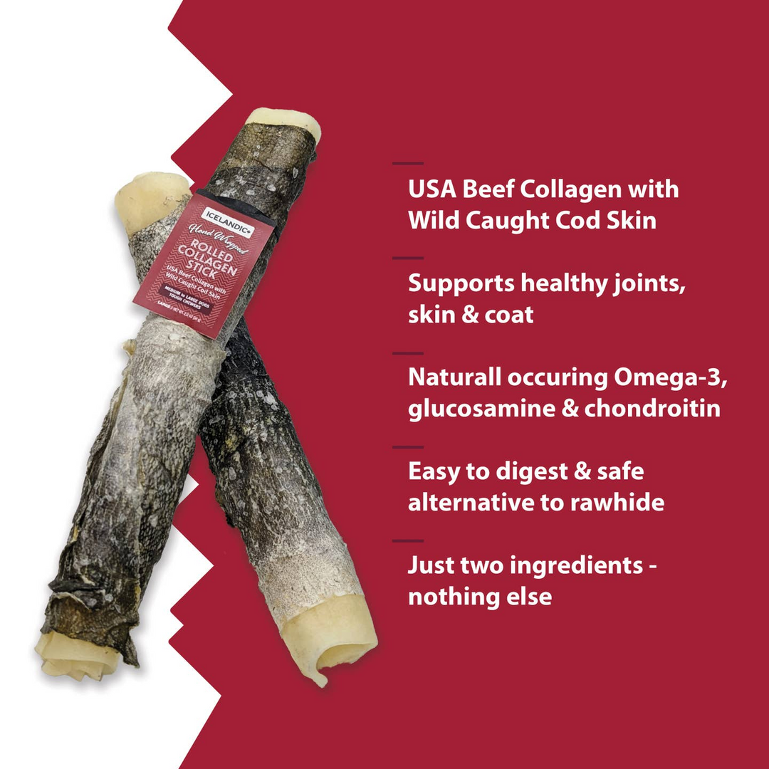 Rolled Collagen Stick