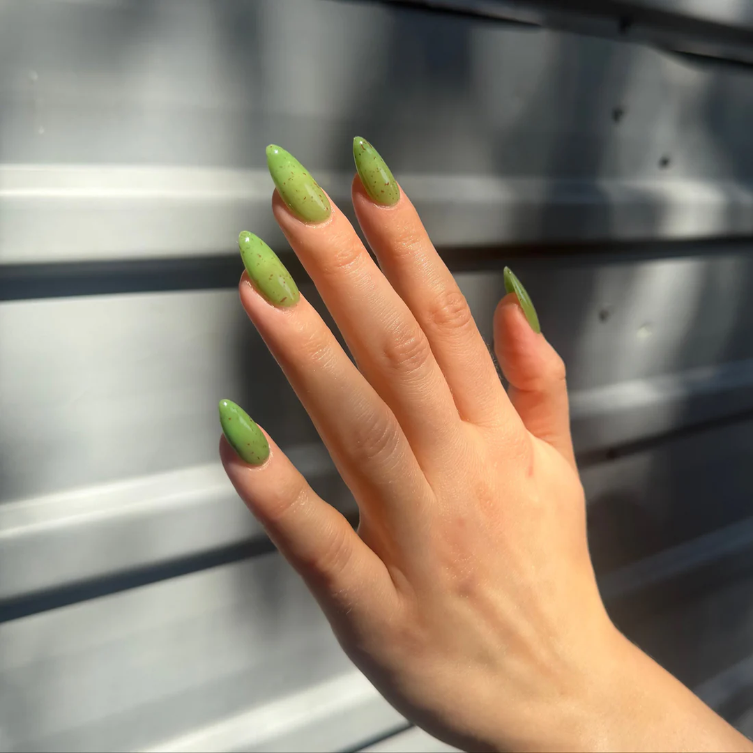 Death Valley Nails - Saffron Threads + Green Ochre (Dust to Dust)