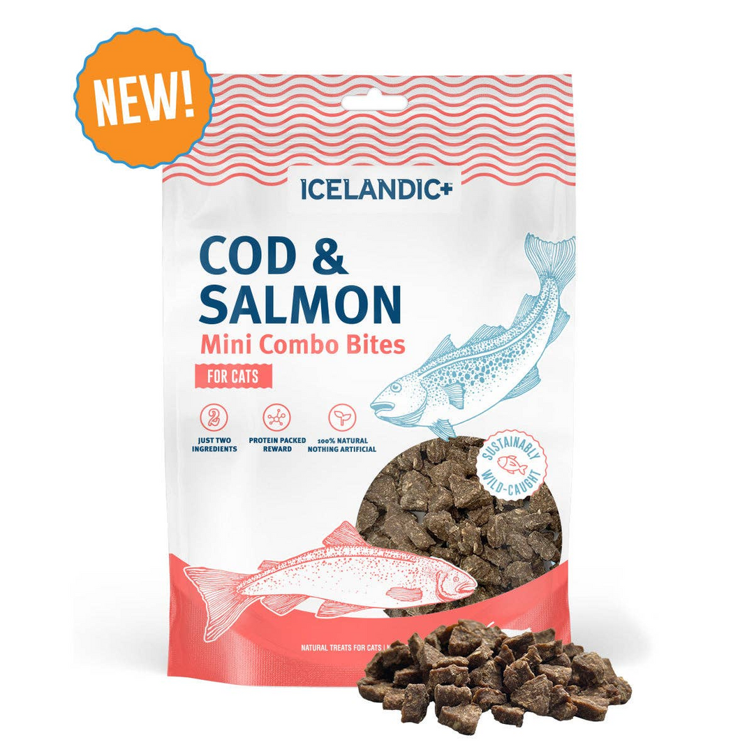 Cod & Salmon Mini Combo Bites for Cats