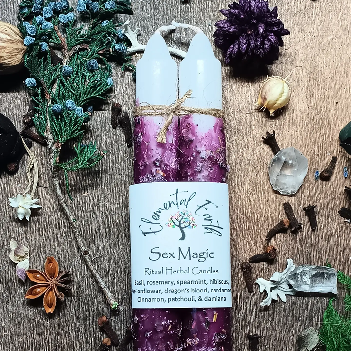 Herbal Ritual Candle