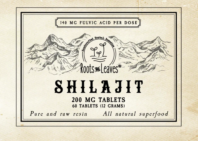 Pure Shilajit Tablets 60ct.